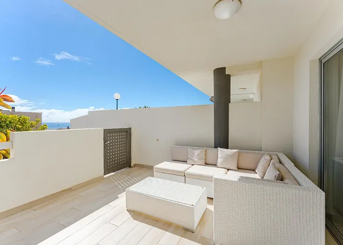 شقة Beautiful Oceanfront Garden Suite! La Tejita! *